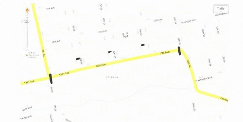 Huntington Street Closings Announced Map of Closed Streets